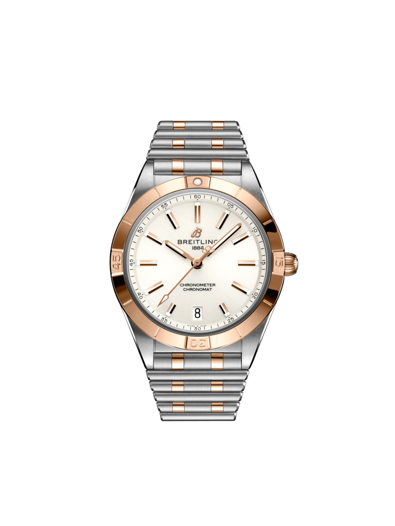 Chronomat Automatic 36 - Stainless steel & 18k red gold - White